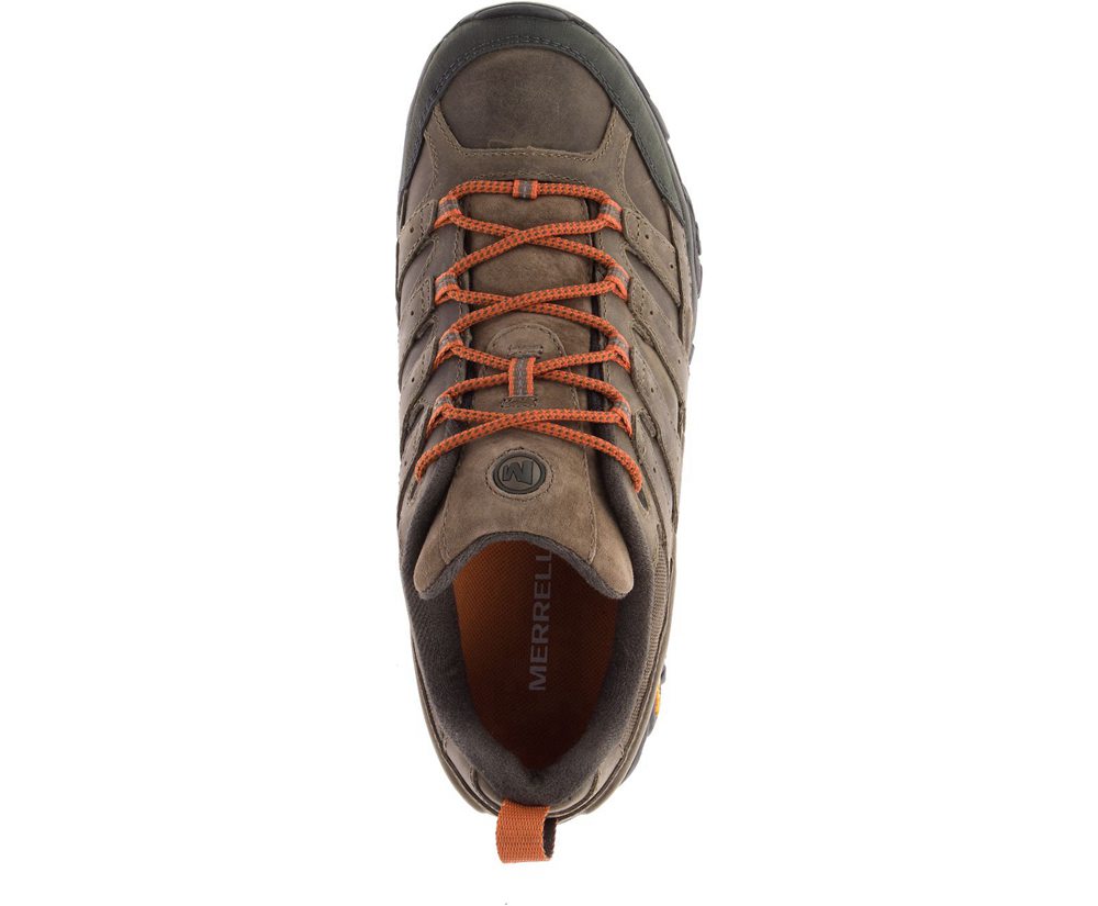 Buty Trekkingowe Merrell Męskie Brązowe - Moab 2 Prime Wide Width - 943781-MER